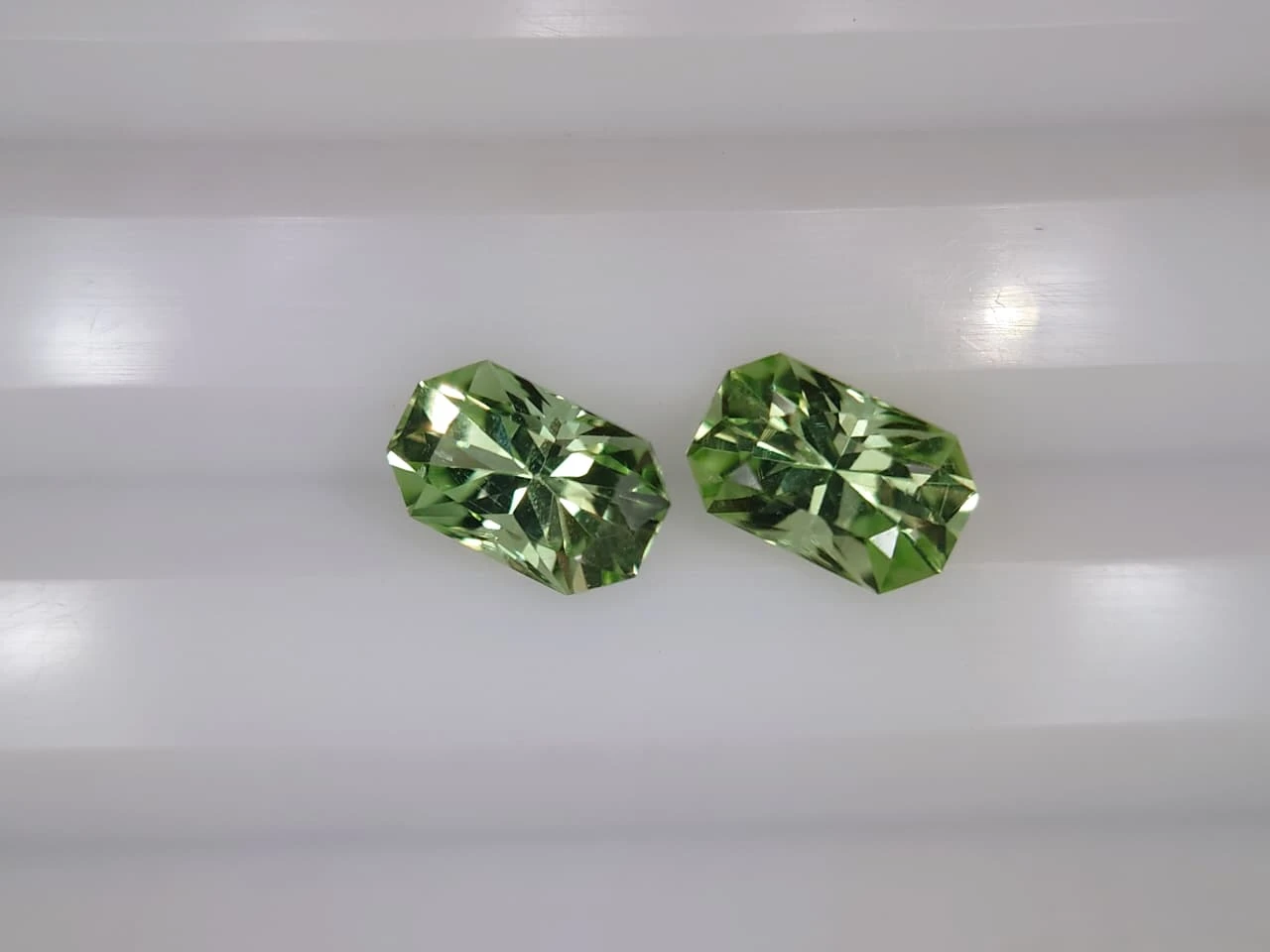 2.3ct Natural Peridot Pair from Pakistan — view 6
